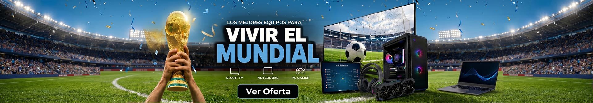 Mundial 2026 - Alentá a Argentina con la mejor tecnología en Necxus