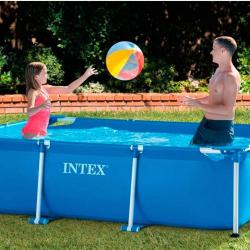 Pileta Estructural Intex Rectangular 2.6x1.6x0.65mts 2282 Lts 17744/5