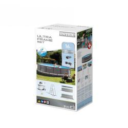 Pileta Estructural Intex Redonda 19156 Lts con Bomba Filtrante y Accesorios 2385