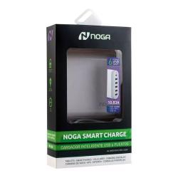 Cargador Noga USB 6 Puertos