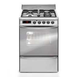 Cocina a Gas Longvie 60 cm Inoxidable 21601X i450