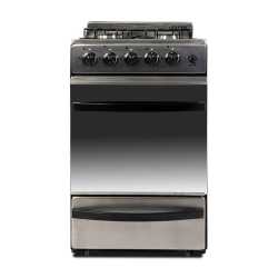 Cocina a Gas Envasado Pyfer Alquimia 50 cm Acero STD500 i450