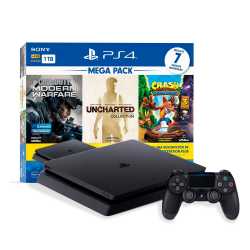 PS4 Slim 1 TB Hits 7 + 3 Juegos i450