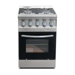 Cocina Morelli Tapa de Vidrio 55 cm Country 550 Acero i450