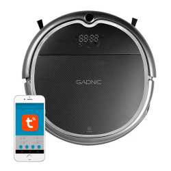 Aspiradora Robot Gadnic Cleanduo Z850 Gris i450