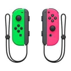 Joy-Con L/R Nintendo Switch Verde/Rosa i450