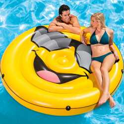 Colchoneta Inflable Intex Isla Emoticon 23812/6