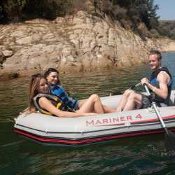 Combo Intex Bote inflable + Motor + Soporte 24661/1