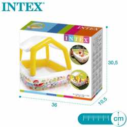 Pileta Infantil Intex Techo Desmontable 157 X 157 X 122 CM 21583/3