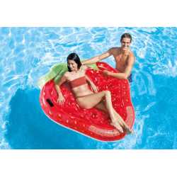 Colchoneta p/ agua INTEX frutilla  168 X 142 CM  58781 24147/6