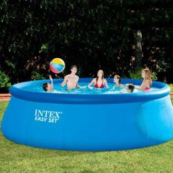 Combo pileta INTEX + inflador + juegos + accesorios 25262/1