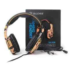 Auricular Headset Gamer Sades Camuflado SA-930 Gold i450