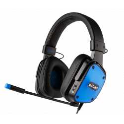 Auricular Gamer Sades Dpower Sa-722 Negro/Azul PC Xbox One PS4 i450