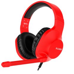 Auricular Headset Sades Spirits Rojo SA-721 PC/PS4/Xbox One i450