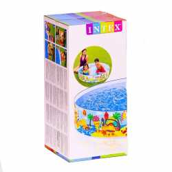 PILETA RIGIDA INTEX PATITOS  122 X 25 CM  58477 25620/1