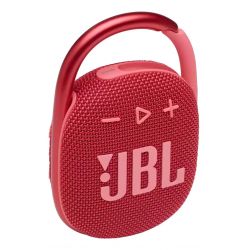 Parlante Jbl Clip 4 Portátil Con Bluetooth Rojo i450