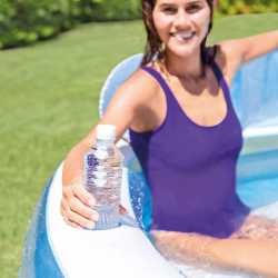 Pileta Inflable INTEX Family Lounge 640 Litros Con Sillon 224 X 216 X 76 cm 2561