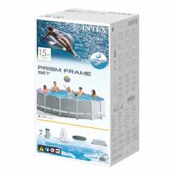 Pileta Estructural INTEX Prism Frame Premium 457 X 122 CM C/Bomba