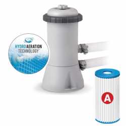 Pileta Estructural Rectangular INTEX 450 x 220 x 84 Cm 7127L C/Bomba 25343/5