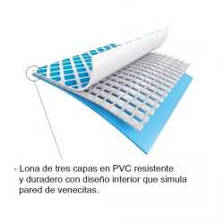 Pileta Estructural Rectangular INTEX 450 x 220 x 84 Cm 7127L C/Bomba 25343/5