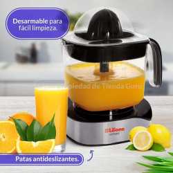 Exprimidor Electrico Juguera Exprimy Acero Liliana