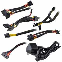 FUENTE GAMER EVGA 500W W2 80 PLUS