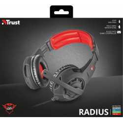 Auricular Gamer Trust Radius GXT310 Black
