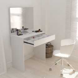 Tocador Maquillador CORSA  con Espejo y Luz Led Blanco