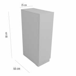 Despensero Bajo CORSA con Puerta Extraible Blanco