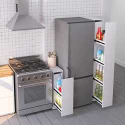 Despensero CORSA con Puerta Extraible Blanco