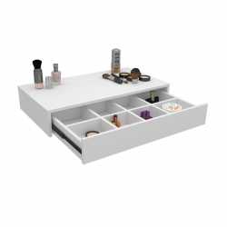 Escritorio CORSA con cajon flotante blanco