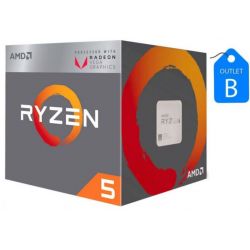Outlet B Procesador AMD Ryzen 5 2400G + VEGA S. AM4 i450