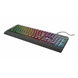 Teclado Gamer Led Trust Ziva Español