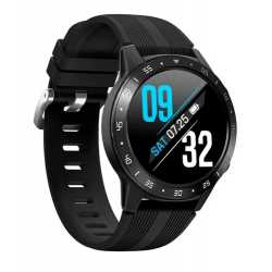 Smartwatch Gadnic R10 1.3p negro de silicona y bisel negro i450