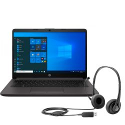 Notebook HP 240 G8 Core I5 8Gb Ram 256Gb Ssd 14p Win 10 Pro + Auricular i450