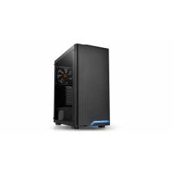 Gabinete Thermaltake H100 TG Black Led Blue