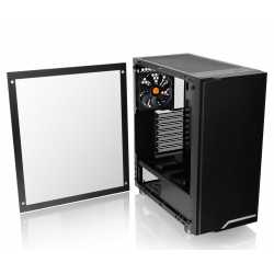 Gabinete Thermaltake H100 TG Black Led Blue
