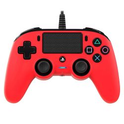 Joystick Ps4 Nacon Red Wired Compact i450