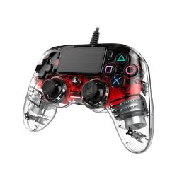 Joystick Ps4 Nacon Red Wired Compact Illuminated i450