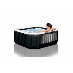 Spa Jacuzzi Octogonal Intex Deluxe Burbujas y Jets 4 personas- 201cm x 71cm  250