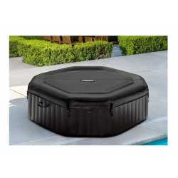 Spa Jacuzzi Octogonal Intex Deluxe Burbujas y Jets 4 personas- 201cm x 71cm  250