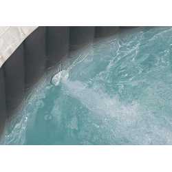 Spa Jacuzzi Octogonal Intex Deluxe Burbujas y Jets 4 personas- 201cm x 71cm  250