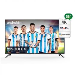 Smart TV Noblex 58 pulgadas Led 4K Android Tv i450