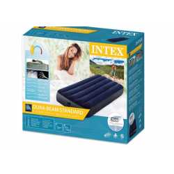 Colchon Inflable Dura-Beam INTEX 76 x 191 x 25 Cm Azul 25580/4