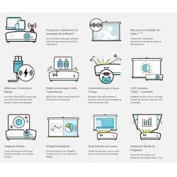 Proyector BenQ 3200 Lúmenes 300 Pulgadas Black Oficina/ Casa