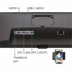 Monitor BenQ Led 27 pulgadas IPS Full HD Altavoz integrado Mic