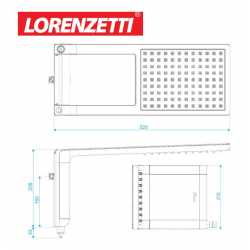 Ducha Electrica Lorenzetti  Acqua Storm 6800W 23794/1