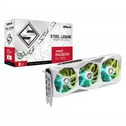 Placa de Video Asrock RX 7600 8GB Steel Legend