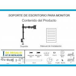 Soporte De Escritorio Intelaid 13/27 Vesa 100 x1 00 IT-DBSL