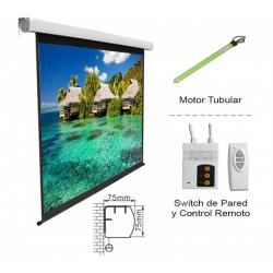 Pantalla Intelaid Electrica para Proyector 3 x 2.20 IT-PSE150